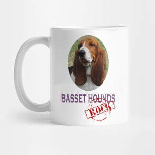 Basset Hounds Rock! Mug